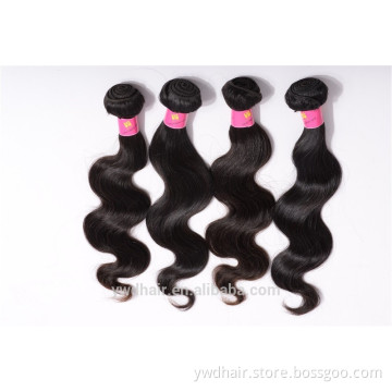 Indian Virgin Hair Body Wave Bundles 8A Grade Unprocessed Human Hair Weaves Bundles Yavida Hair Paypal